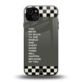 you mean so much to the world back phone cover | glass case for iphone 15 plus