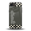 you mean so much to the world back phone cover | glass case for iphone 16e