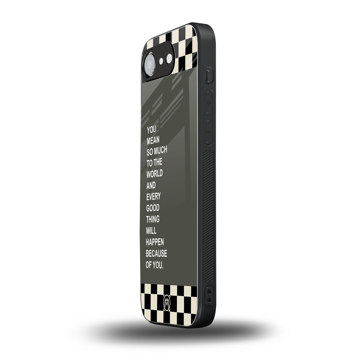 you mean so much to the world back phone cover | glass case for iphone 16e