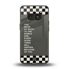 you mean so much to the world back phone cover | glass case for nothing phone 2a