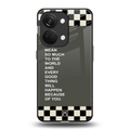 you mean so much to the world back phone cover | glass case for oneplus nord 3