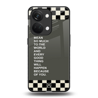 you mean so much to the world back phone cover | glass case for oneplus nord 3