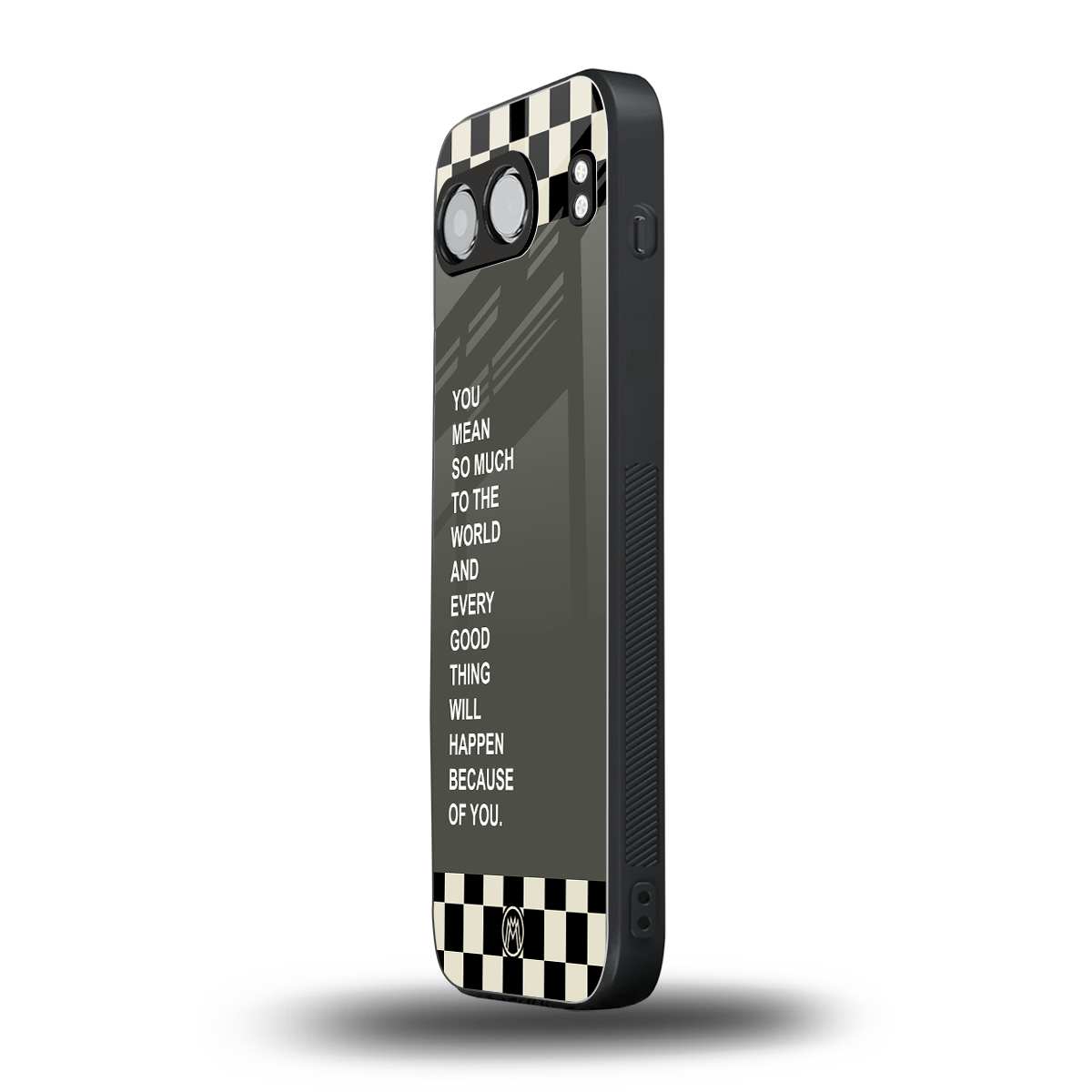 you mean so much to the world back phone cover | glass case for oneplus nord 4
