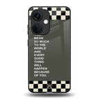 you mean so much to the world back phone cover | glass case for oneplus nord ce 3