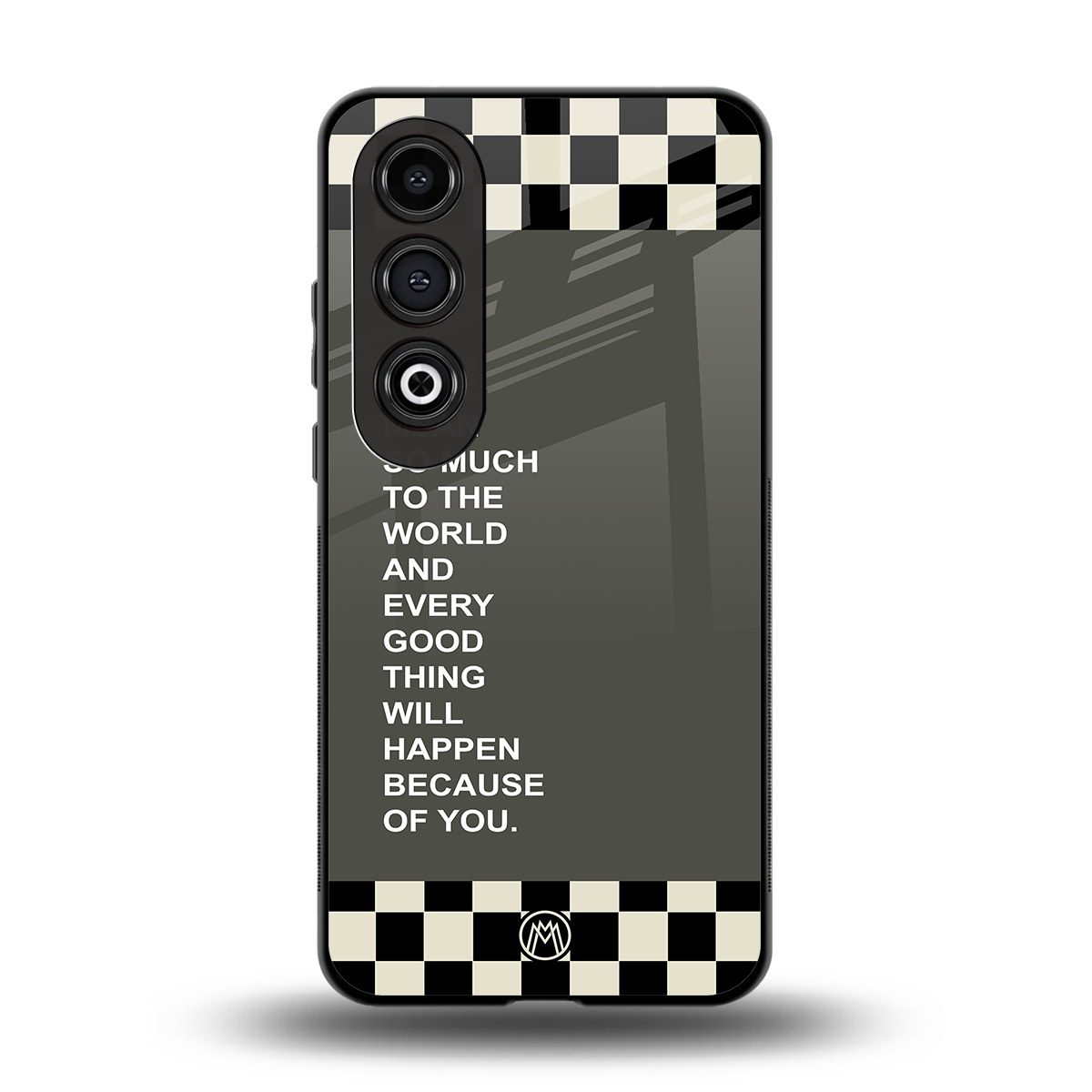 you mean so much to the world back phone cover | glass case for oneplus nord ce 4