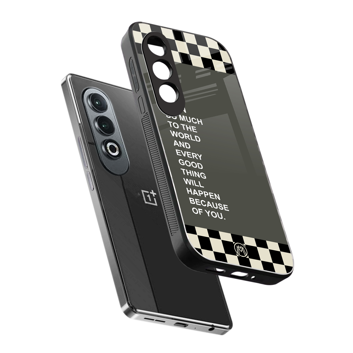 you mean so much to the world back phone cover | glass case for oneplus nord ce 4