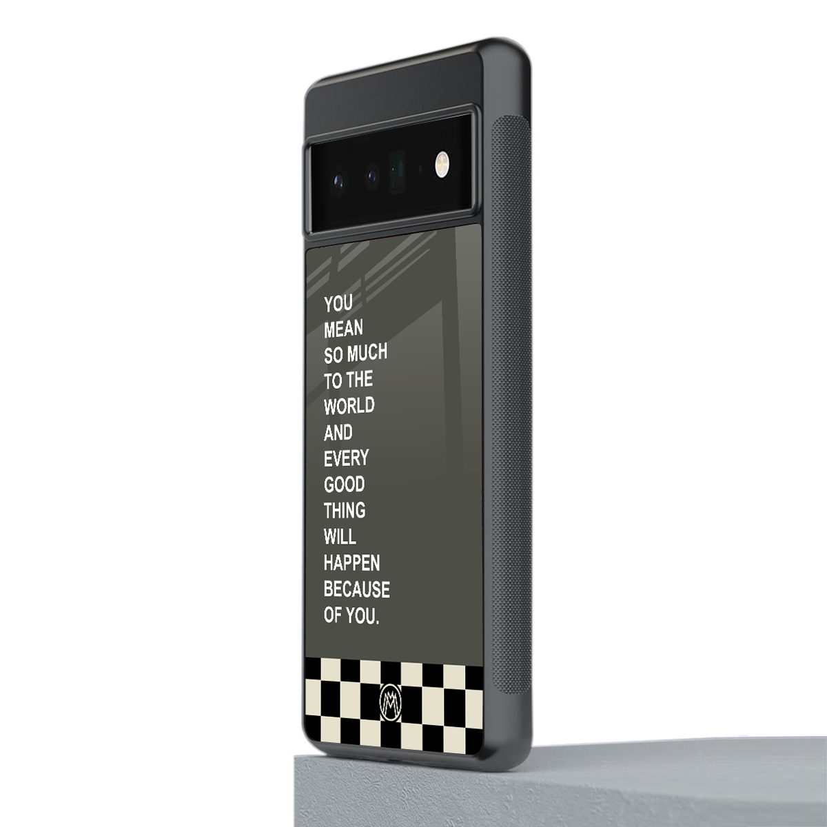 you mean so much to the world back phone cover | glass case for google pixel 6 pro