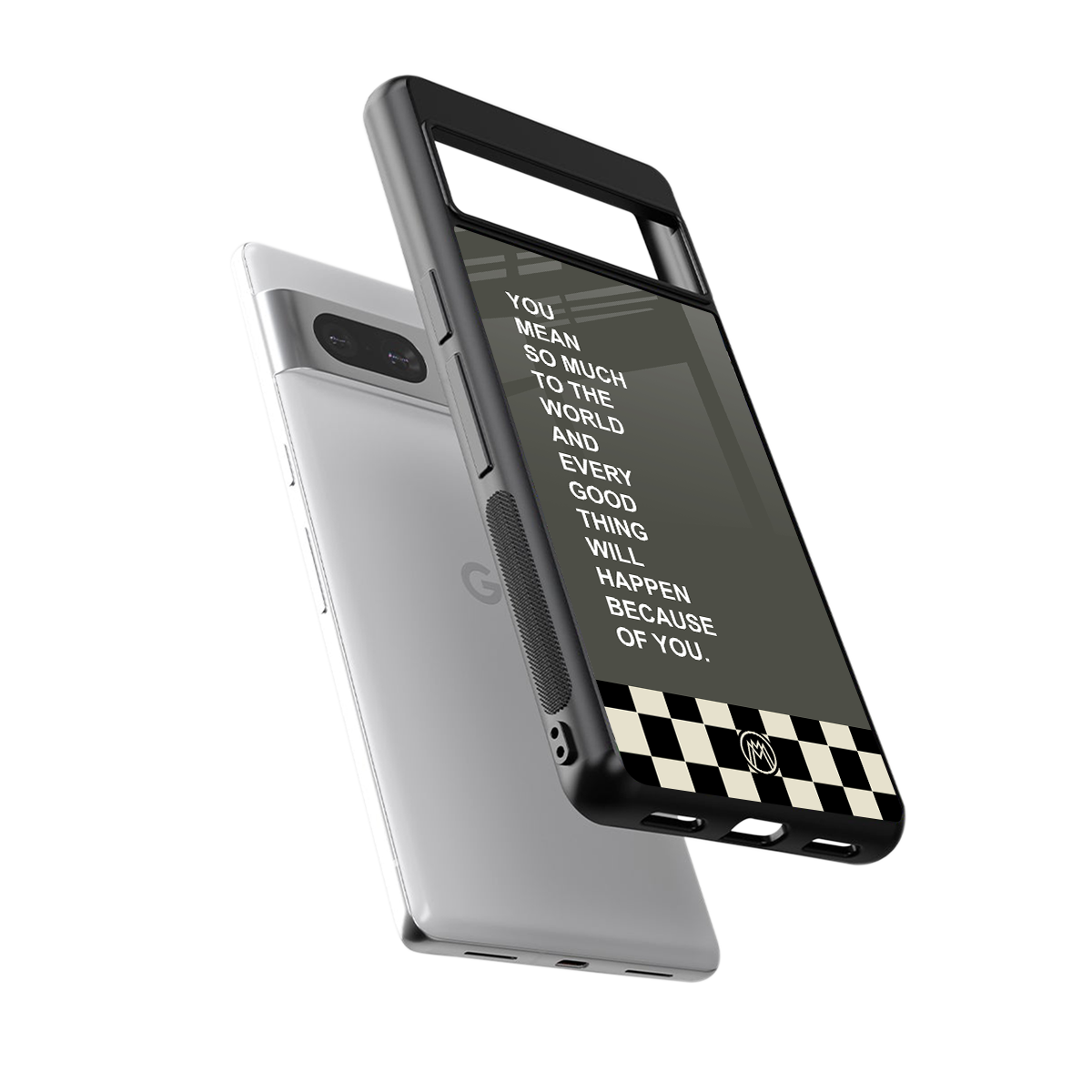 you mean so much to the world back phone cover | glass case for Google Pixel 7