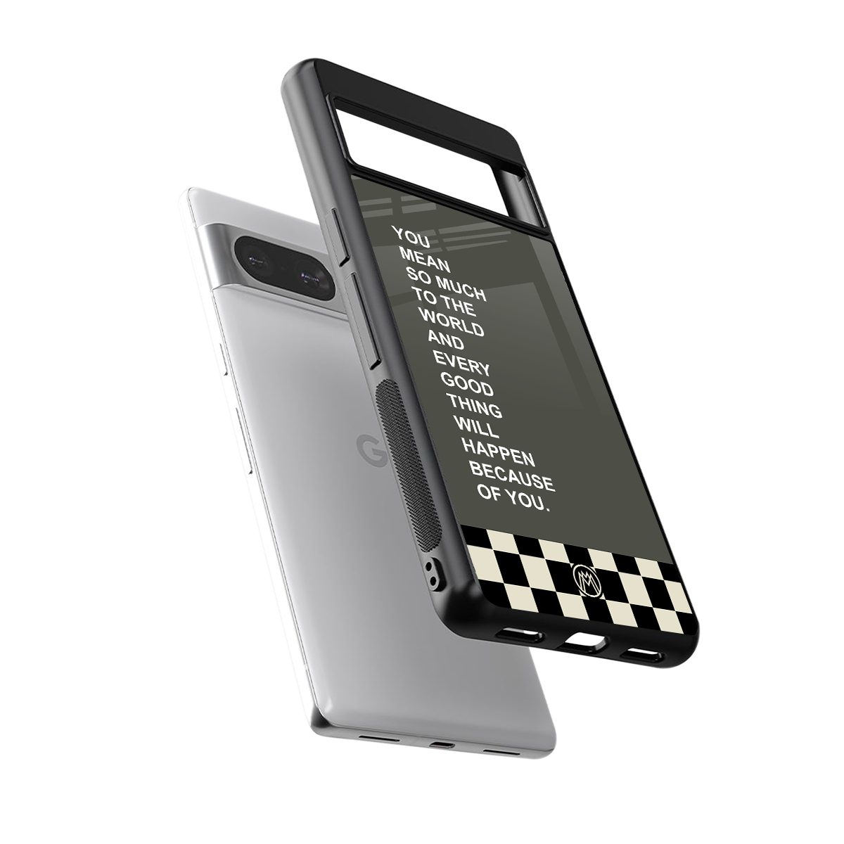 you mean so much to the world back phone cover | glass case for Google Pixel 8