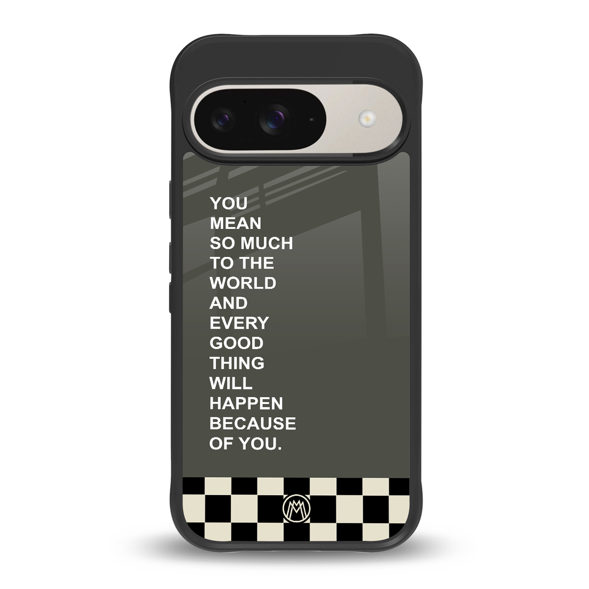 you mean so much to the world back phone cover | glass case for google pixel 9