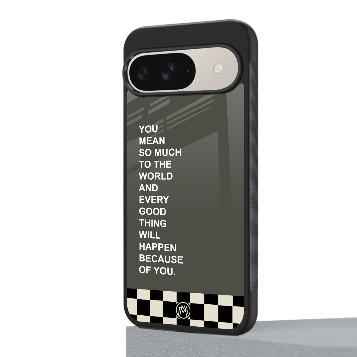 you mean so much to the world back phone cover | glass case for google pixel 9