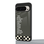 you mean so much to the world back phone cover | glass case for google pixel 9 pro