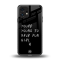 you are young back phone cover | glass case for nothing phone 1