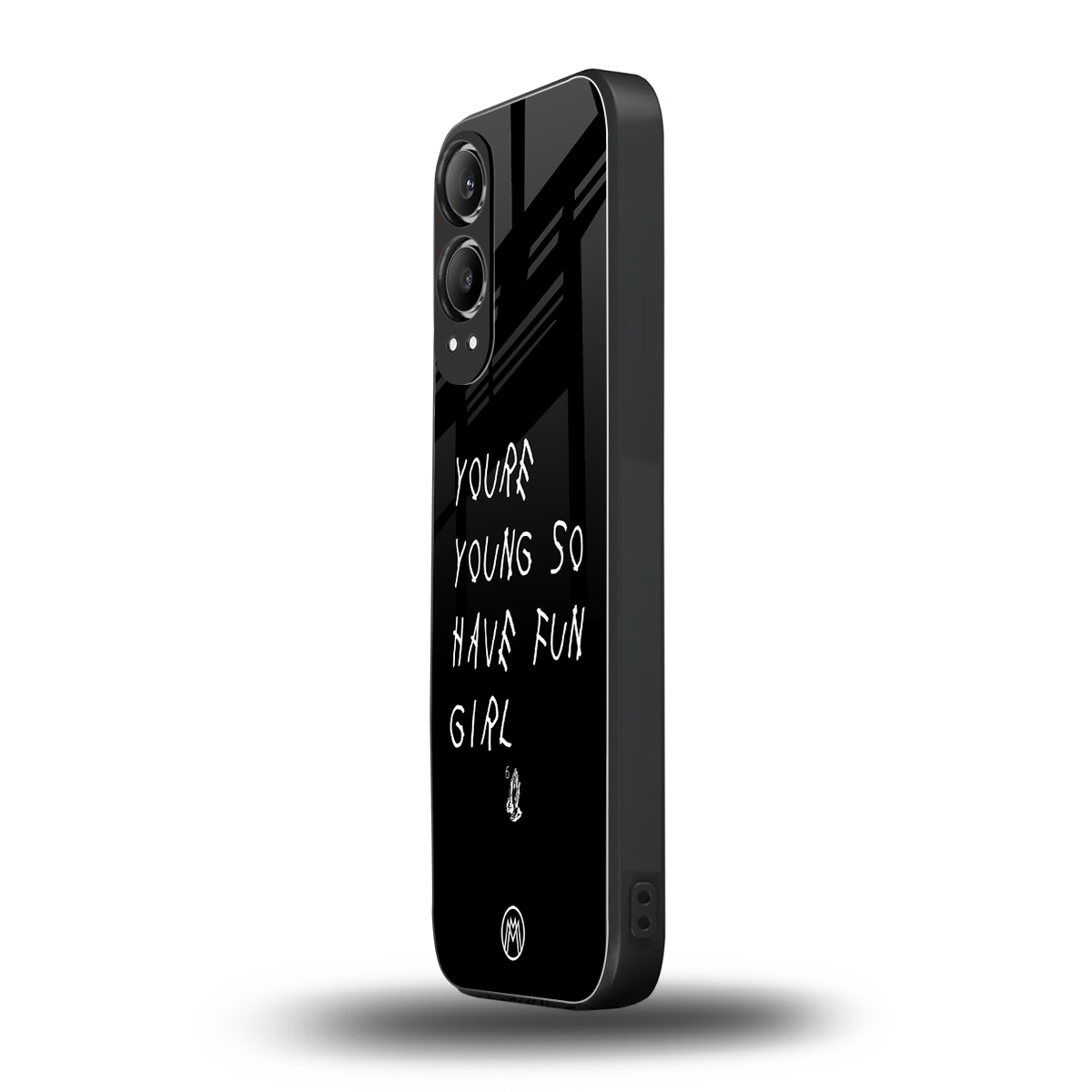 you are young back phone cover | glass case for oneplus nord ce 4 lite