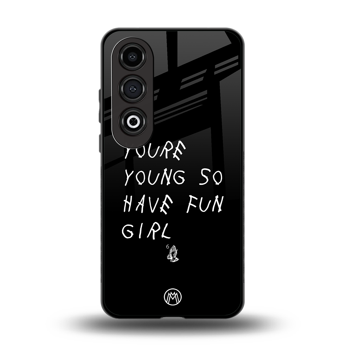 you are young back phone cover | glass case for oneplus nord ce 4