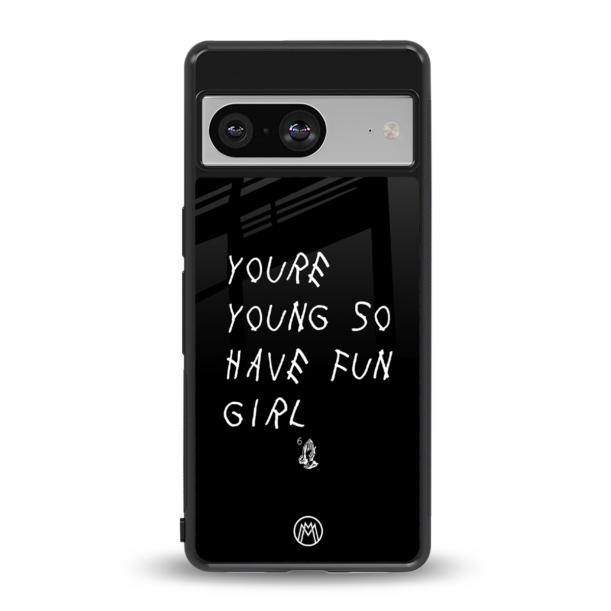 you are young back phone cover | glass case for Google Pixel 8