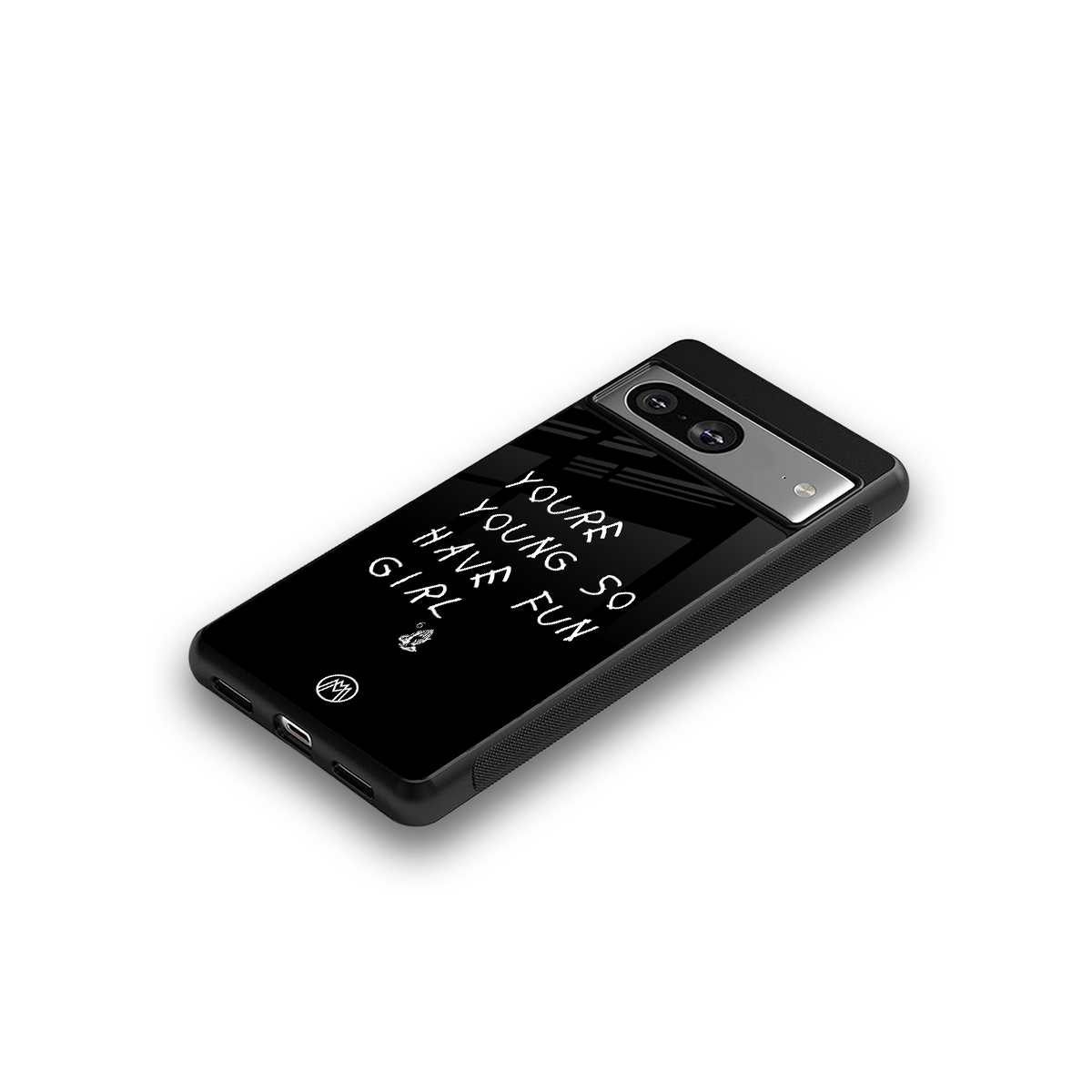 you are young back phone cover | glass case for Google Pixel 8