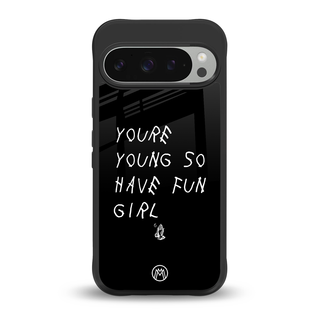 you are young back phone cover | glass case for google pixel 9 pro