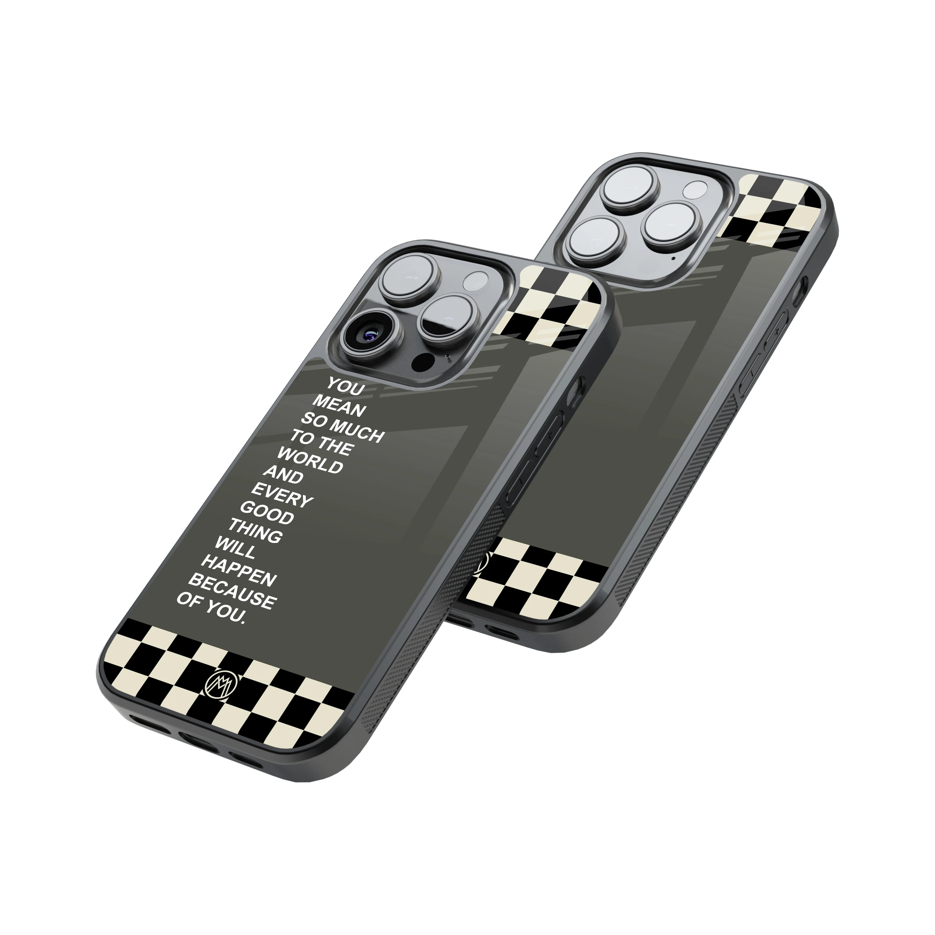 Protective Glass Back Phone Case Compatible with iPhone, Samsung, OnePlus, Pixel & More