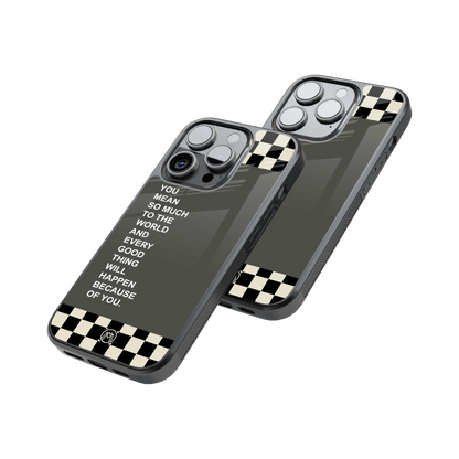 Protective Glass Back Phone Case Compatible with iPhone, Samsung, OnePlus, Pixel & More