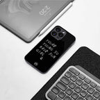 you are young back phone cover | glass case for iphone 13 mini