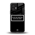you're too close black back phone cover | glass case for nothing phone 2