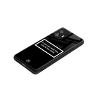 you're too close black back phone cover | glass case for nothing phone 2