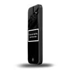 you're too close black back phone cover | glass case for nothing phone 2a