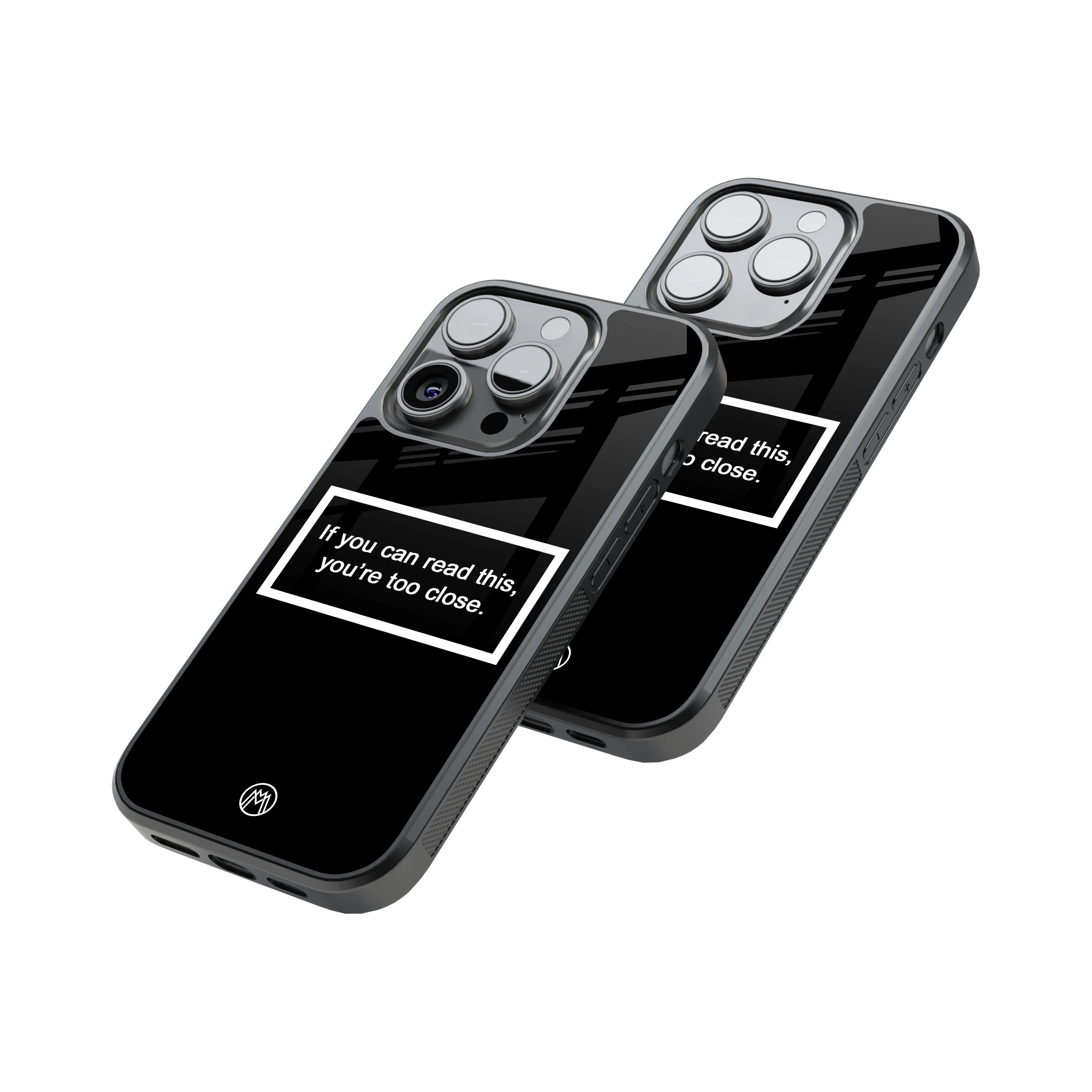 Protective Glass Back Phone Case Compatible with iPhone, Samsung, OnePlus, Pixel & More