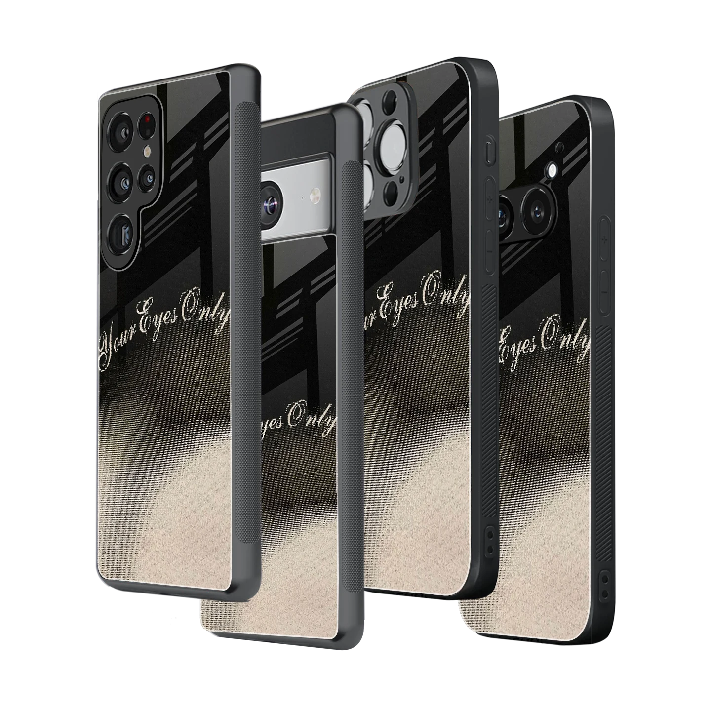 Stylish Glass Back Case for All Smartphones iPhone, Samsung, OnePlus, Pixel, Redmi, Oppo, Vivo, Motorola