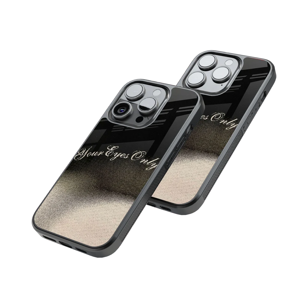 Protective Glass Back Phone Case Compatible with iPhone, Samsung, OnePlus, Pixel & More