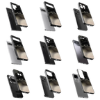 Durable Glass Back Mobile Case for iPhone, Samsung, OnePlus, Google Pixel, Redmi, Vivo, Oppo