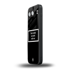 your nudes are safe with me black back phone cover | glass case for oneplus nord 4