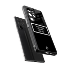 your nudes are safe with me black back phone cover | glass case for samsung galaxy s25 ultra