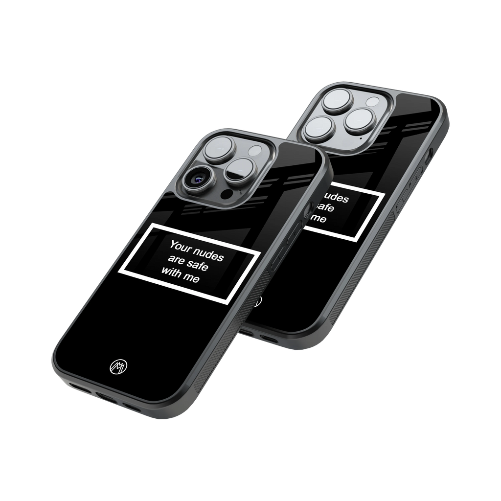 Protective Glass Back Phone Case Compatible with iPhone, Samsung, OnePlus, Pixel & More