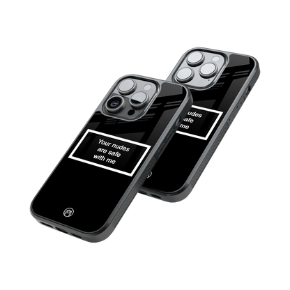 Protective Glass Back Phone Case Compatible with iPhone, Samsung, OnePlus, Pixel & More