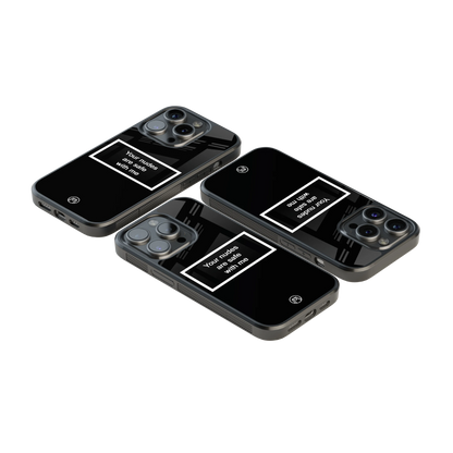 Luxury Glass Back Mobile Cover for iPhone, Samsung Galaxy, OnePlus, Pixel, Redmi & More