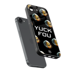 yuck fou back phone cover | glass case for iphone 16e