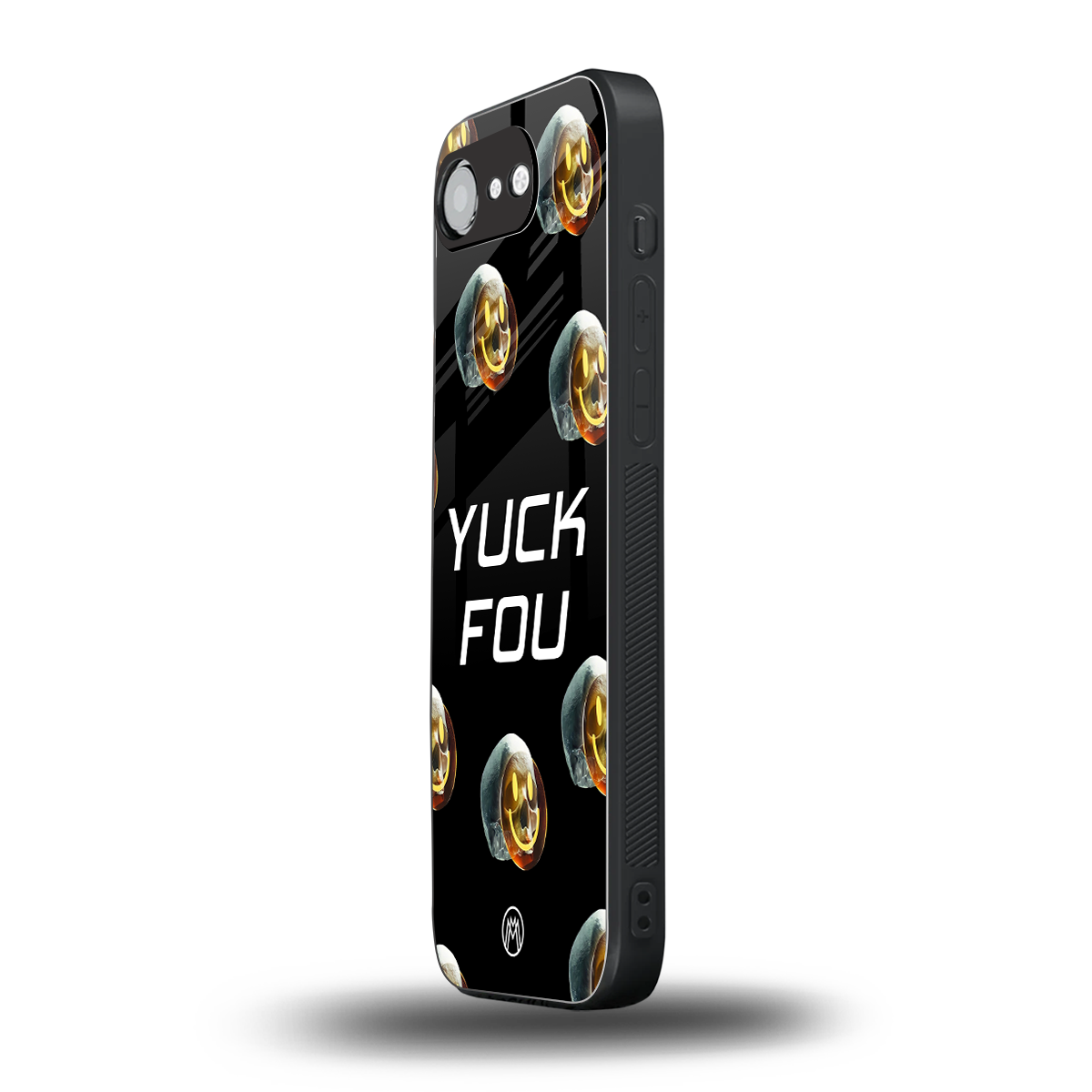 yuck fou back phone cover | glass case for iphone 16e