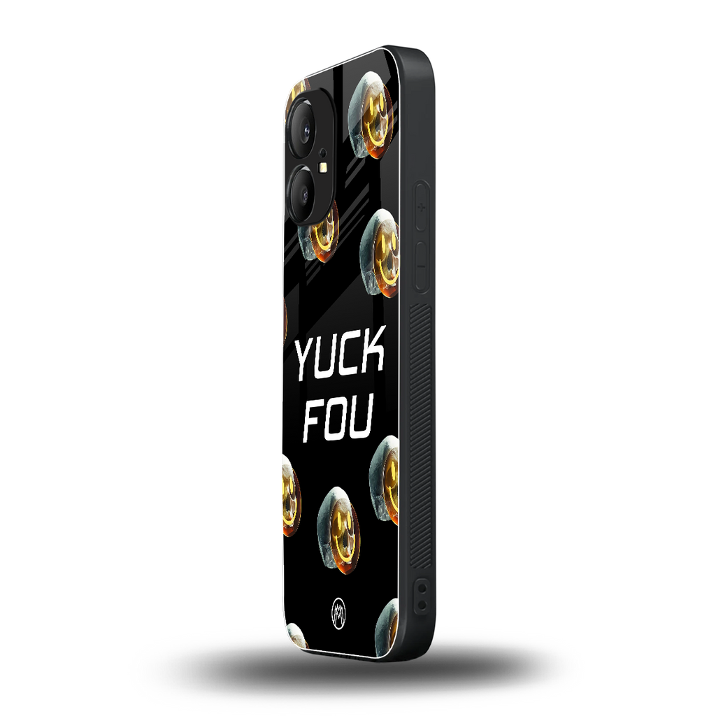 yuck fou back phone cover | glass case for nothing phone 1