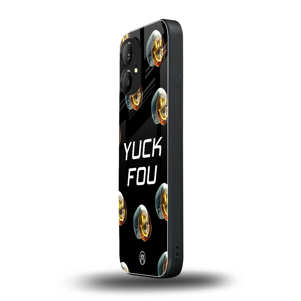 yuck fou back phone cover | glass case for nothing phone 1