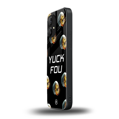 yuck fou back phone cover | glass case for nothing phone 1