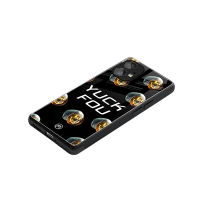 yuck fou back phone cover | glass case for nothing phone 1