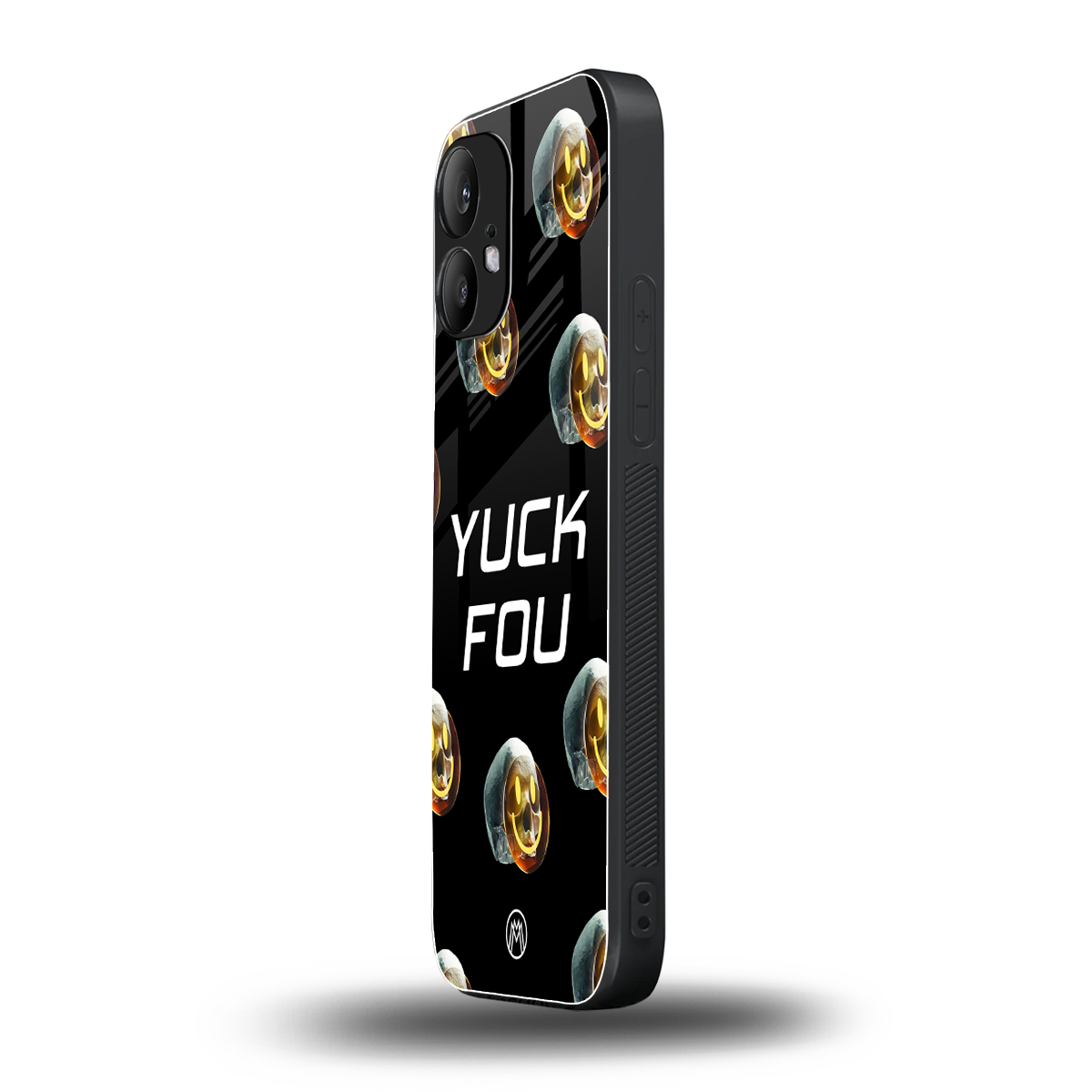 yuck fou back phone cover | glass case for nothing phone 2