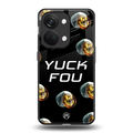yuck fou back phone cover | glass case for oneplus nord 3