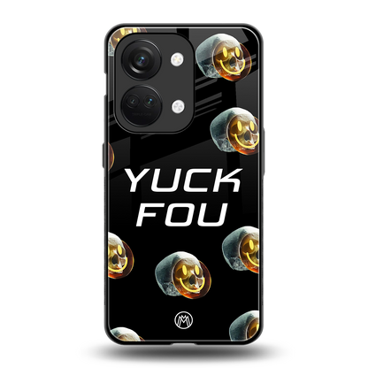 yuck fou back phone cover | glass case for oneplus nord 3