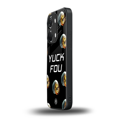yuck fou back phone cover | glass case for oneplus nord 3