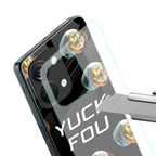 yuck fou back phone cover | glass case for oneplus nord 3
