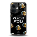 yuck fou back phone cover | glass case for oneplus nord ce 3