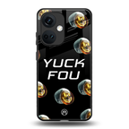 yuck fou back phone cover | glass case for oneplus nord ce 3